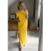 Sukienka Atena Maxi Żółta 